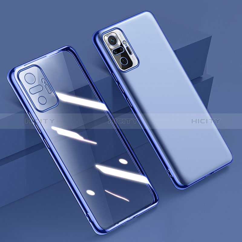 Funda Silicona Ultrafina Carcasa Transparente H01 para Xiaomi Redmi Note 10 Pro 4G