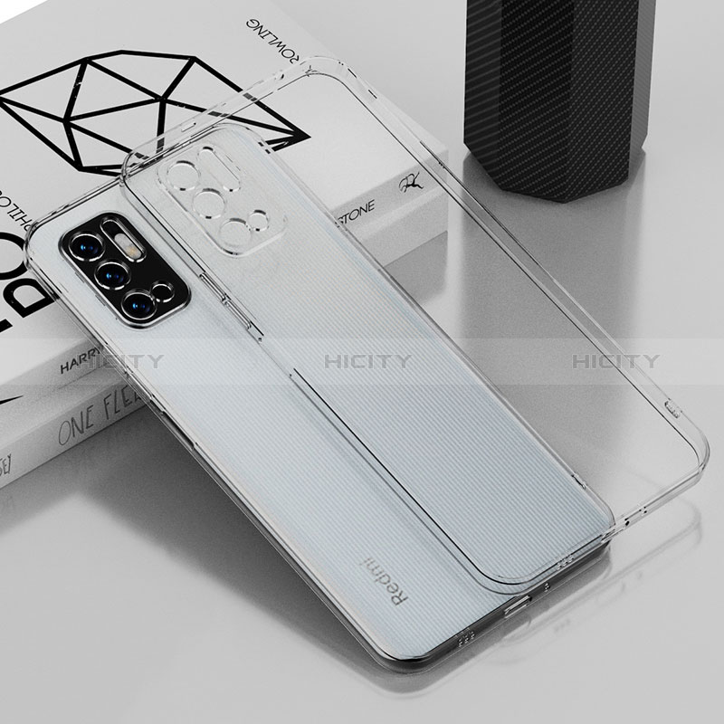 Funda Silicona Ultrafina Carcasa Transparente H01 para Xiaomi Redmi Note 10T 5G