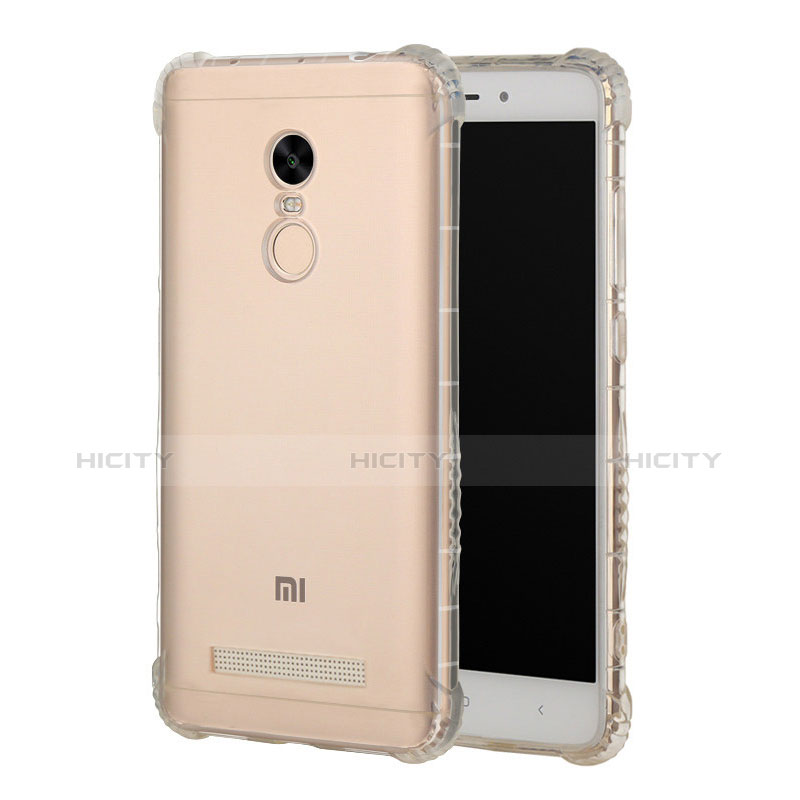 Funda Silicona Ultrafina Carcasa Transparente H01 para Xiaomi Redmi Note 3 MediaTek