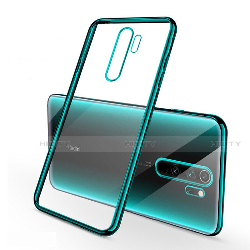 Funda Silicona Ultrafina Carcasa Transparente H01 para Xiaomi Redmi Note 8 Pro Verde