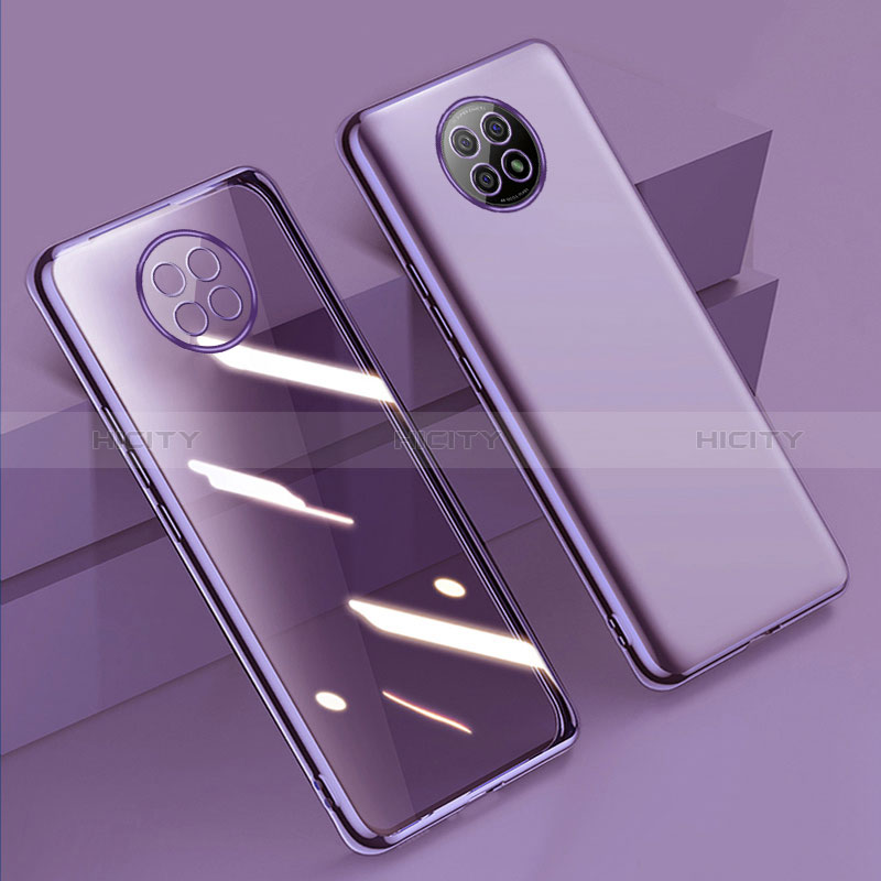 Funda Silicona Ultrafina Carcasa Transparente H01 para Xiaomi Redmi Note 9 5G