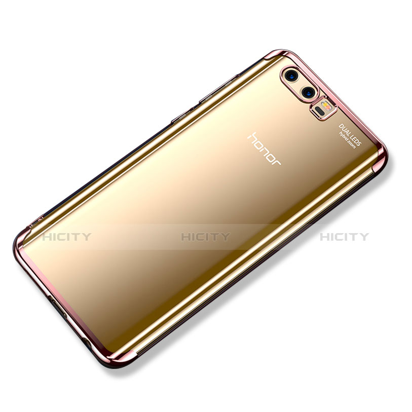 Funda Silicona Ultrafina Carcasa Transparente H02 para Huawei Honor 9 Premium Oro Rosa