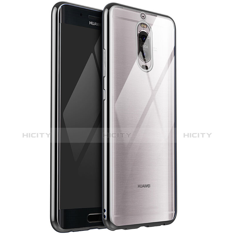 Funda Silicona Ultrafina Carcasa Transparente H02 para Huawei Mate 9 Pro Plata