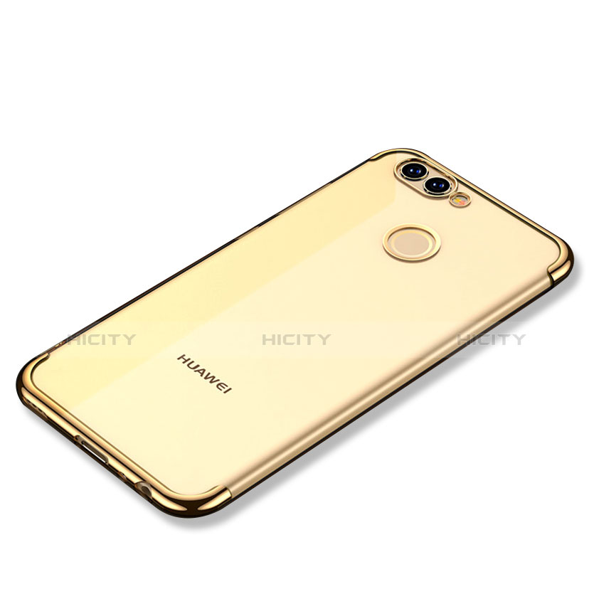 Funda Silicona Ultrafina Carcasa Transparente H02 para Huawei Nova 2 Plus Oro