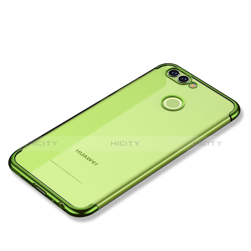 Funda Silicona Ultrafina Carcasa Transparente H02 para Huawei Nova 2 Verde