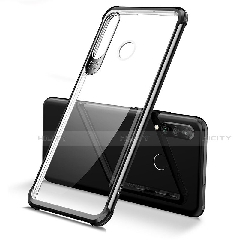 Funda Silicona Ultrafina Carcasa Transparente H02 para Huawei Nova 4e Negro