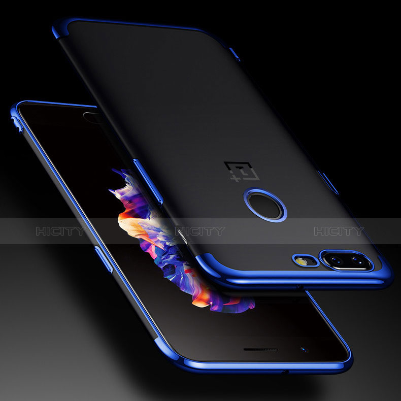 Funda Silicona Ultrafina Carcasa Transparente H02 para OnePlus 5T A5010