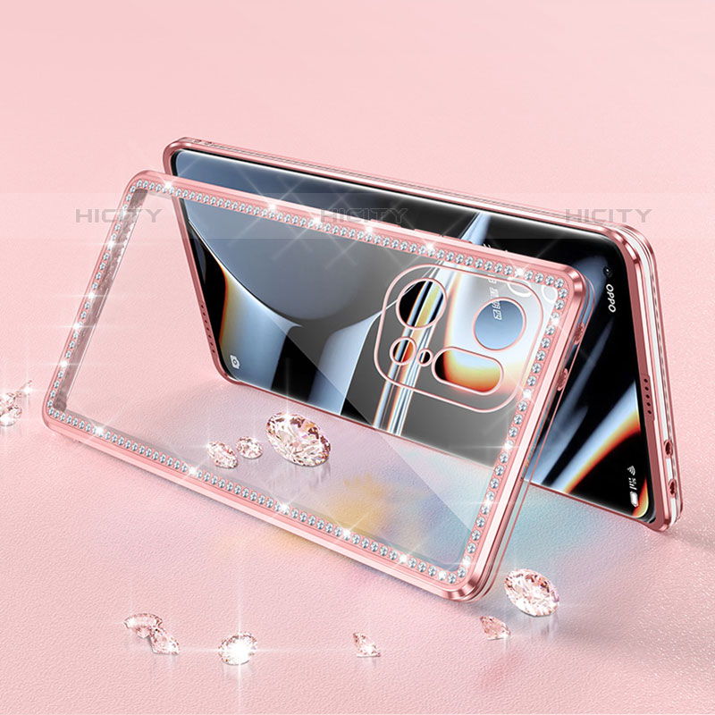 Funda Silicona Ultrafina Carcasa Transparente H02 para Oppo Find X5 Pro 5G