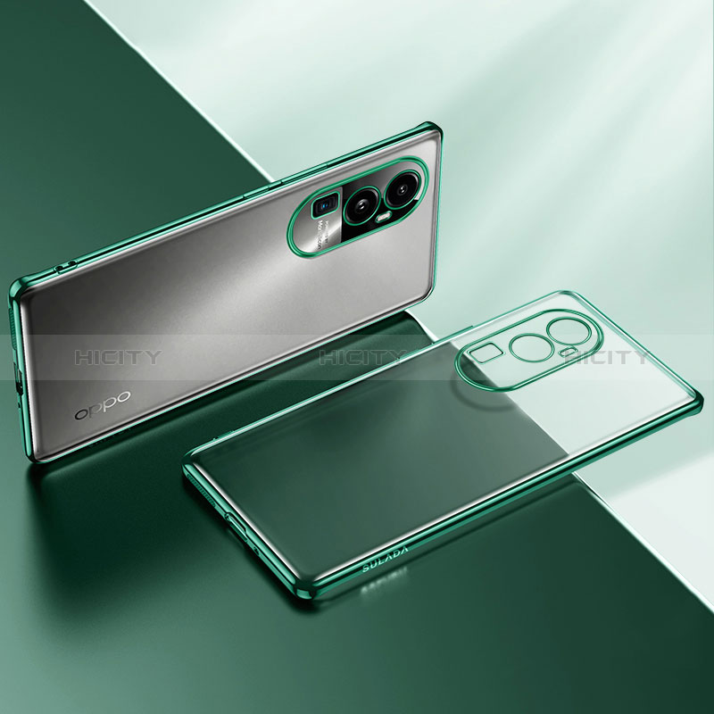 Funda Silicona Ultrafina Carcasa Transparente H02 para Oppo Reno10 Pro+ Plus 5G