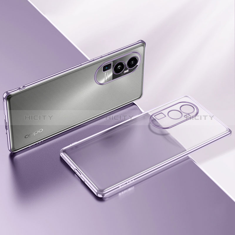 Funda Silicona Ultrafina Carcasa Transparente H02 para Oppo Reno10 Pro+ Plus 5G