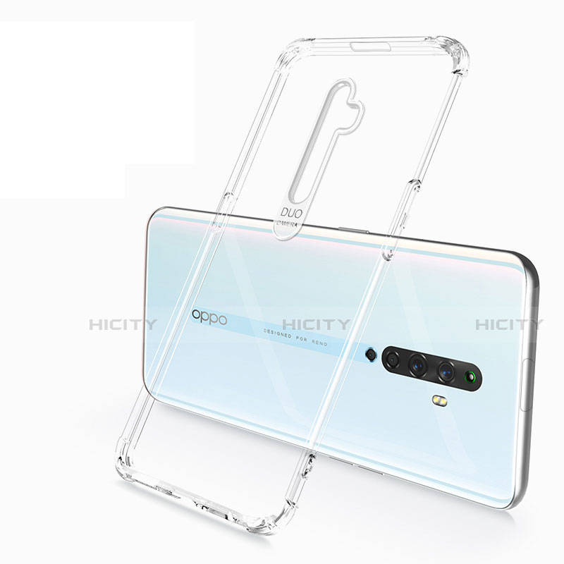 Funda Silicona Ultrafina Carcasa Transparente H02 para Oppo Reno2 Z Claro