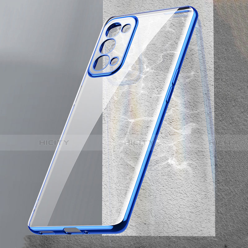 Funda Silicona Ultrafina Carcasa Transparente H02 para Oppo Reno5 Pro 5G