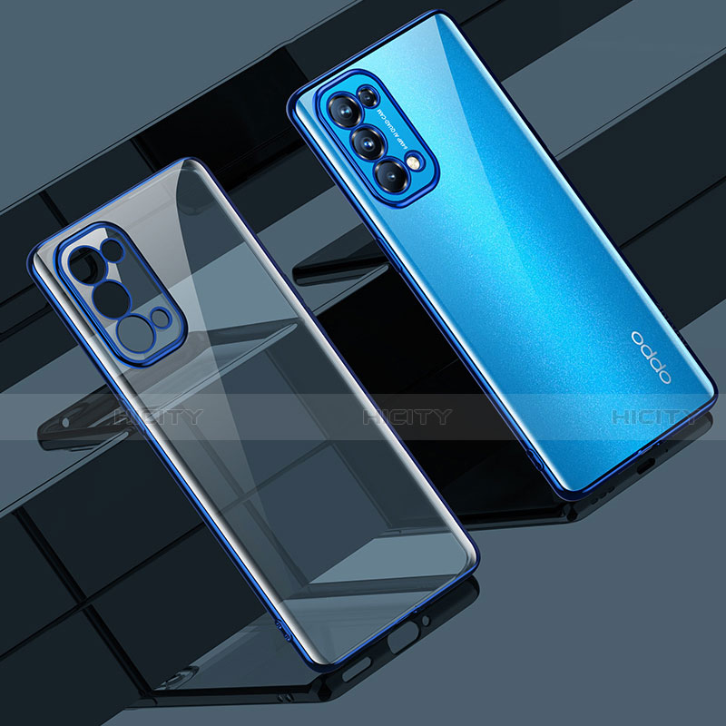 Funda Silicona Ultrafina Carcasa Transparente H02 para Oppo Reno5 Pro 5G