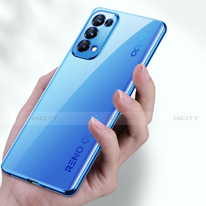 Funda Silicona Ultrafina Carcasa Transparente H02 para Oppo Reno5 Pro 5G