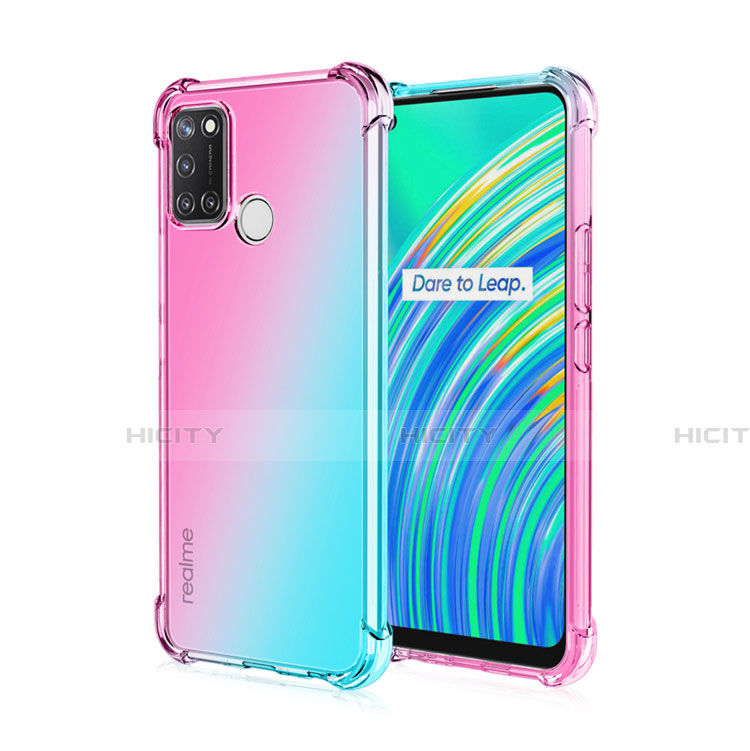 Funda Silicona Ultrafina Carcasa Transparente H02 para Realme 7i Cian