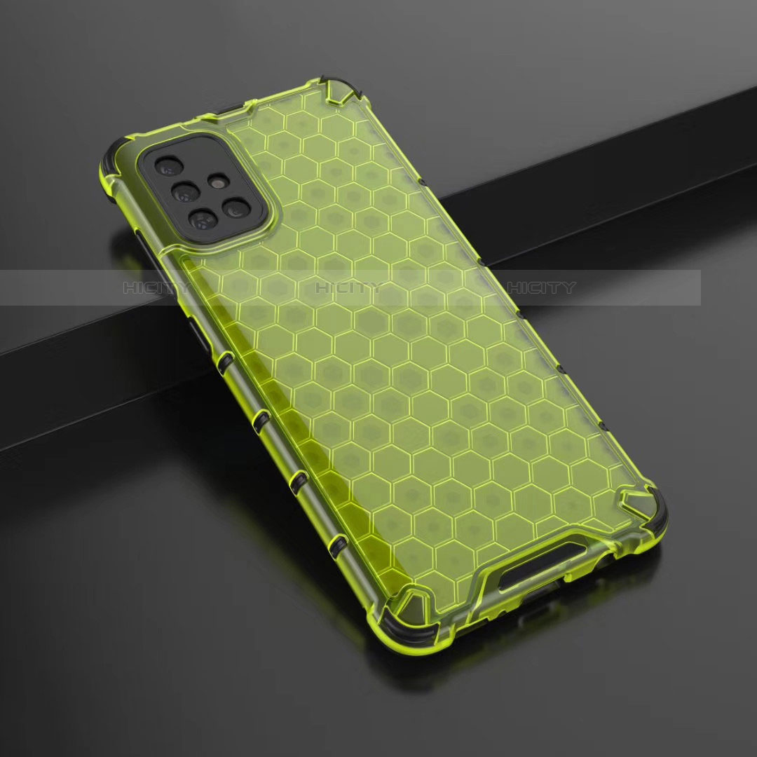 Funda Silicona Ultrafina Carcasa Transparente H02 para Samsung Galaxy A51 5G Verde