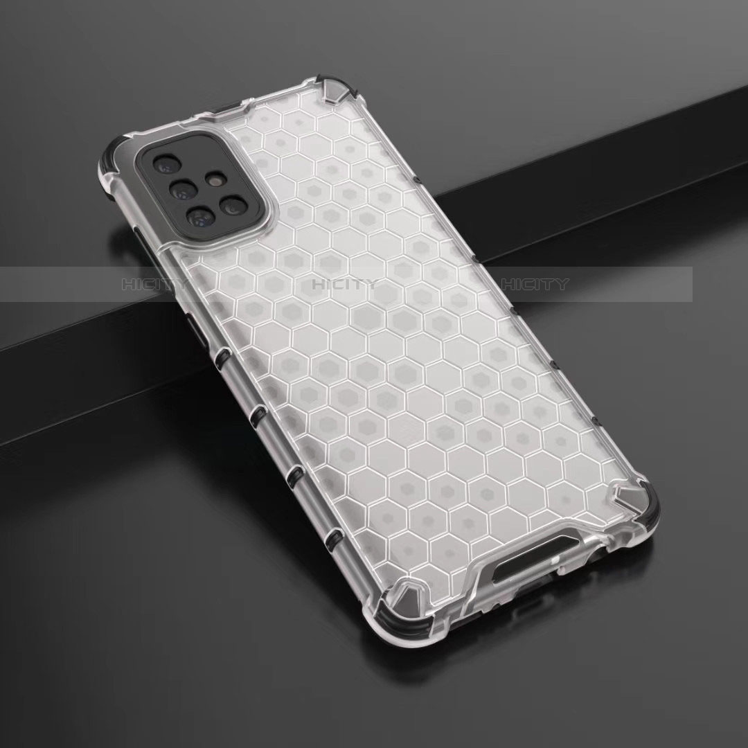 Funda Silicona Ultrafina Carcasa Transparente H02 para Samsung Galaxy A71 5G Blanco