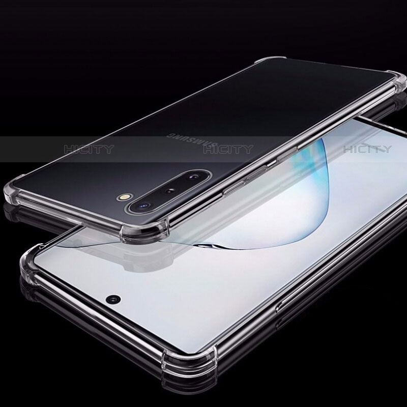 Funda Silicona Ultrafina Carcasa Transparente H02 para Samsung Galaxy Note 10 Claro