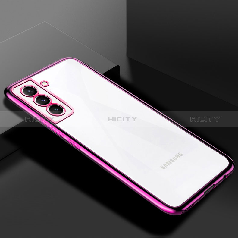 Funda Silicona Ultrafina Carcasa Transparente H02 para Samsung Galaxy S24 5G Morado