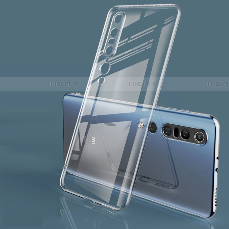 Funda Silicona Ultrafina Carcasa Transparente H02 para Xiaomi Mi 10 Pro Claro