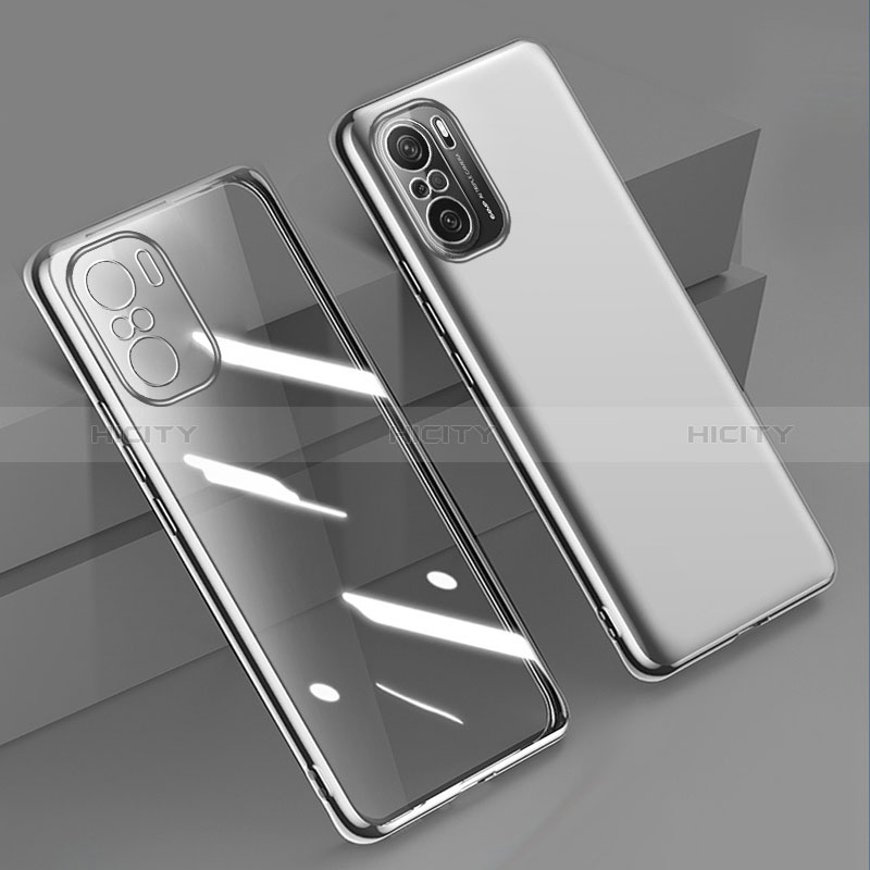 Funda Silicona Ultrafina Carcasa Transparente H02 para Xiaomi Mi 11X 5G Plata