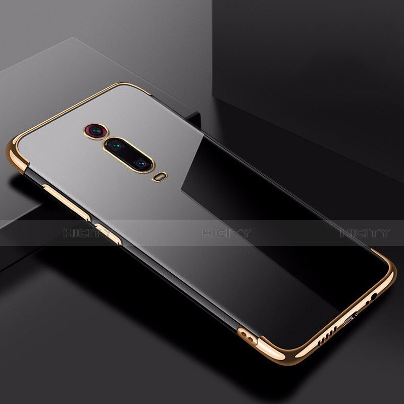 Funda Silicona Ultrafina Carcasa Transparente H02 para Xiaomi Redmi K20 Pro Oro