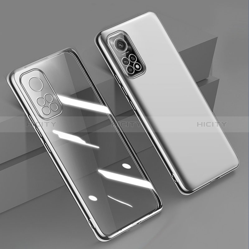 Funda Silicona Ultrafina Carcasa Transparente H02 para Xiaomi Redmi Note 11 4G (2022) Plata