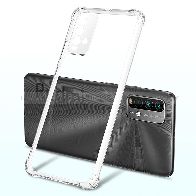 Funda Silicona Ultrafina Carcasa Transparente H02 para Xiaomi Redmi Note 9 4G Claro