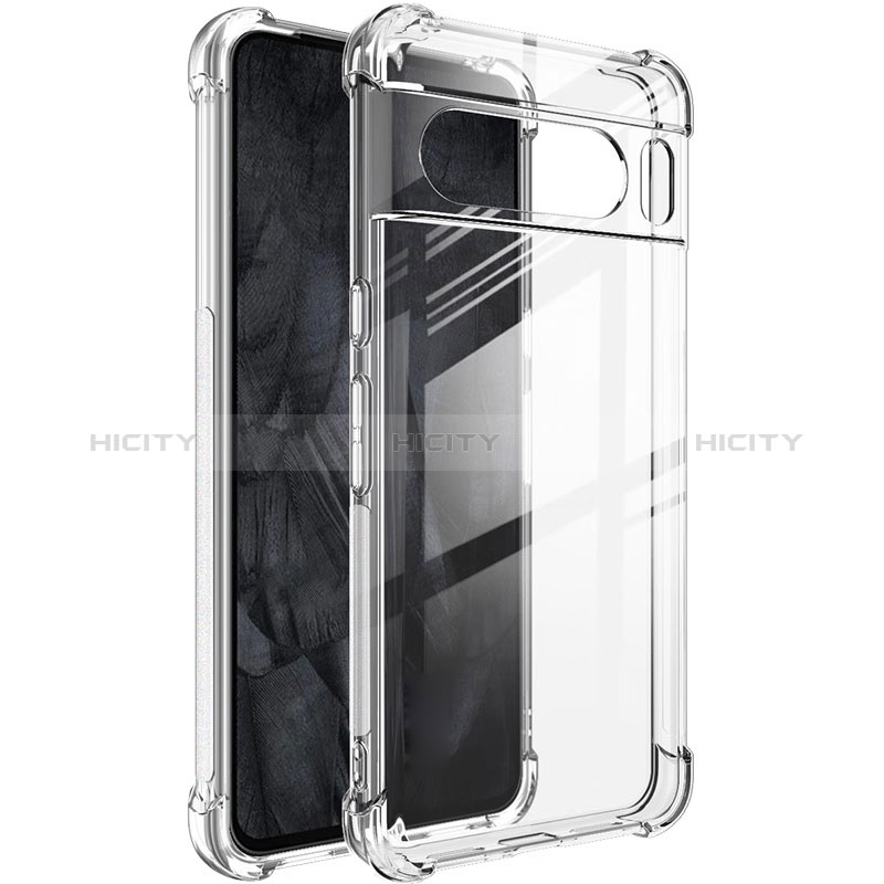 Funda Silicona Ultrafina Carcasa Transparente H03 para Google Pixel 8 Pro 5G