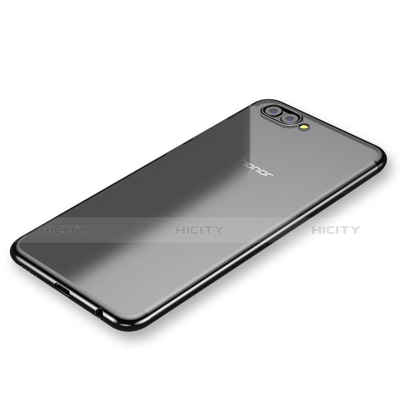 Funda Silicona Ultrafina Carcasa Transparente H03 para Huawei Honor View 10 Negro