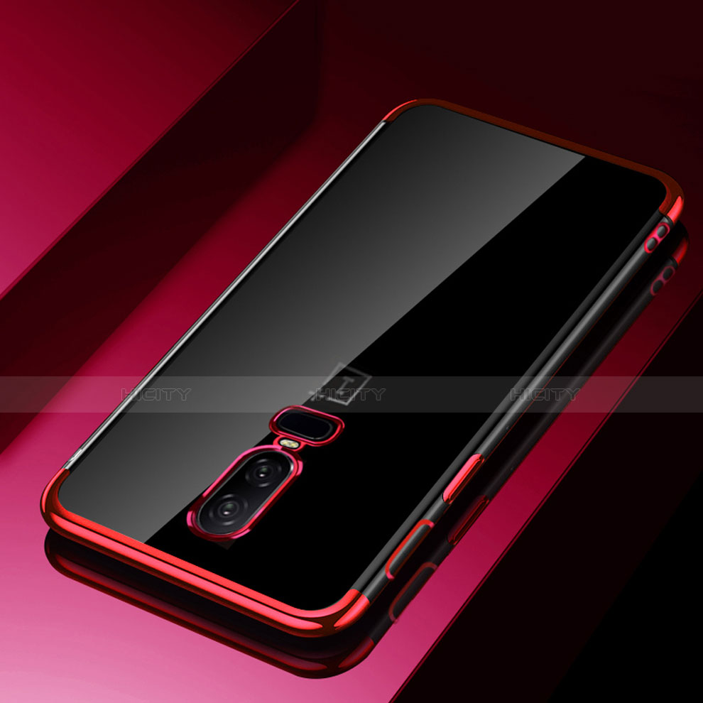 Funda Silicona Ultrafina Carcasa Transparente H03 para OnePlus 6