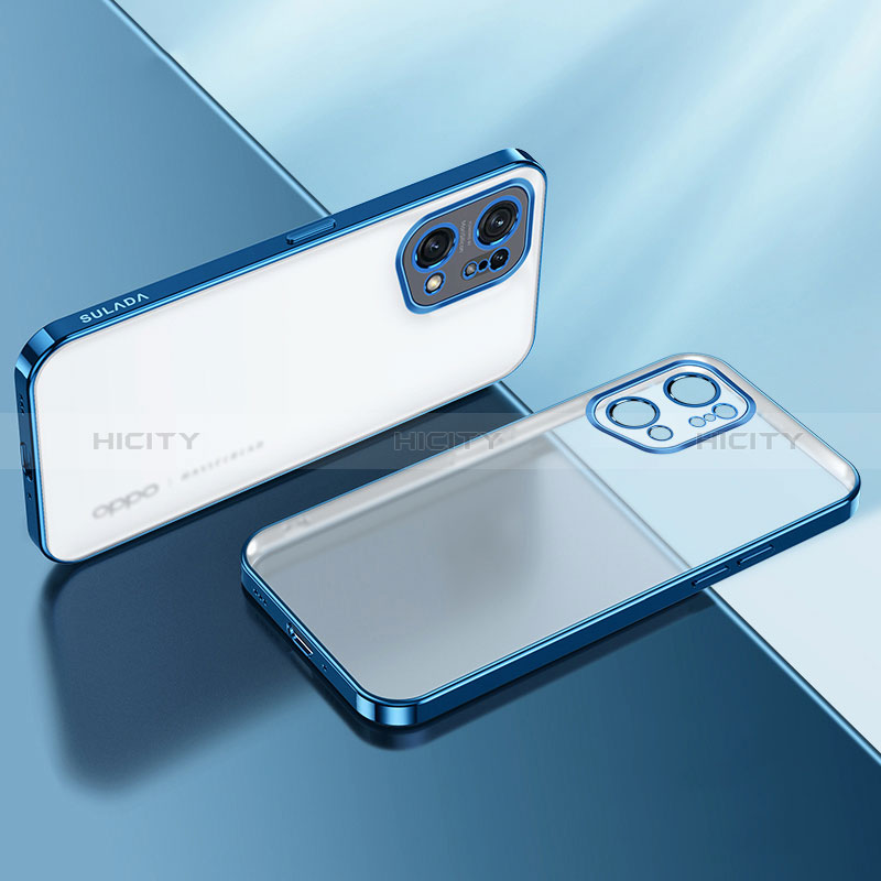 Funda Silicona Ultrafina Carcasa Transparente H03 para Oppo Find X5 5G