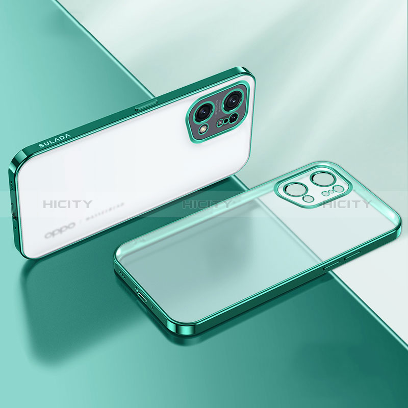 Funda Silicona Ultrafina Carcasa Transparente H03 para Oppo Find X5 5G