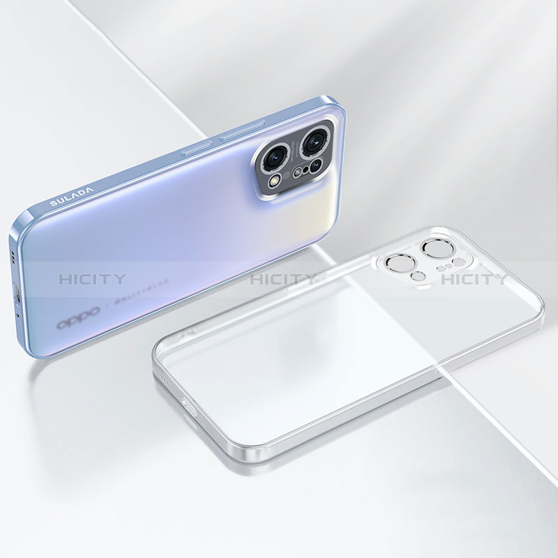 Funda Silicona Ultrafina Carcasa Transparente H03 para Oppo Find X5 5G