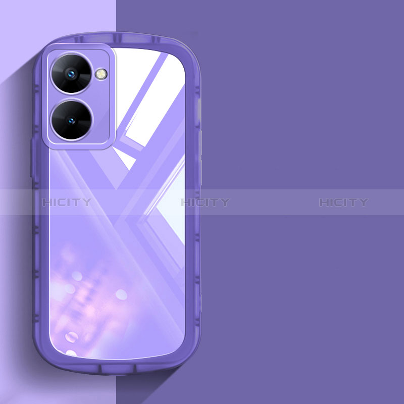 Funda Silicona Ultrafina Carcasa Transparente H03 para Realme 10S 5G