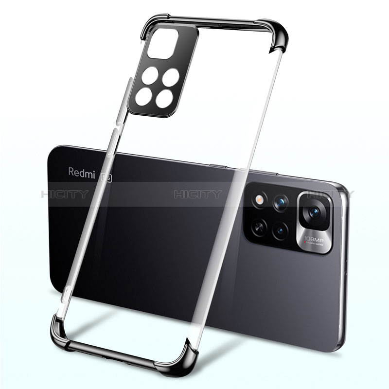 Funda Silicona Ultrafina Carcasa Transparente H03 para Xiaomi Mi 11i 5G (2022) Negro