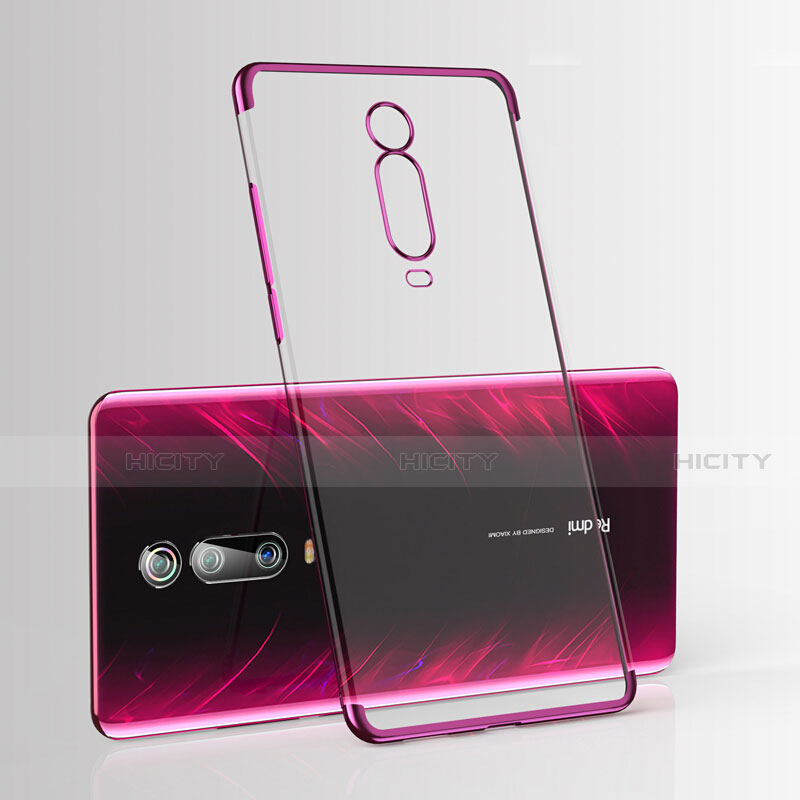 Funda Silicona Ultrafina Carcasa Transparente H03 para Xiaomi Mi 9T Pro Morado