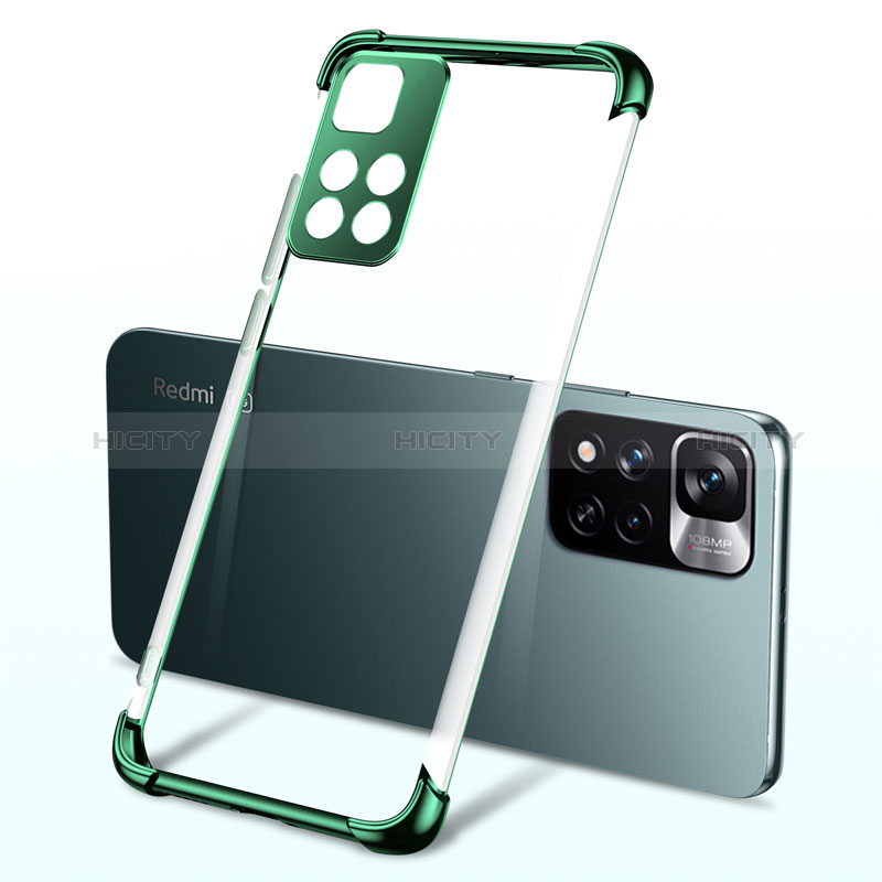 Funda Silicona Ultrafina Carcasa Transparente H03 para Xiaomi Poco X4 NFC Verde