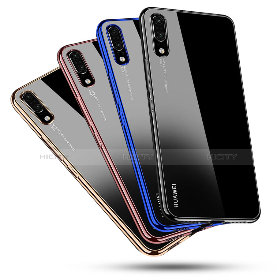 Funda Silicona Ultrafina Carcasa Transparente H04 para Huawei P20