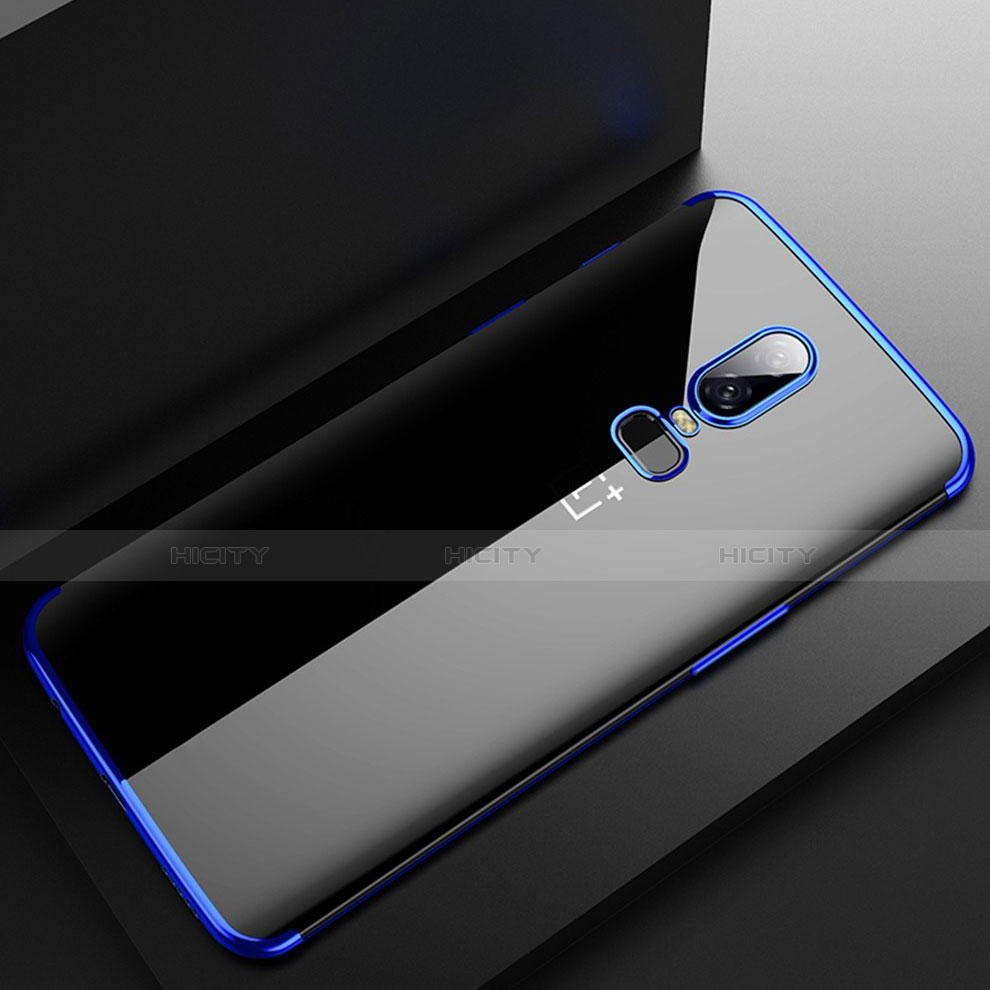 Funda Silicona Ultrafina Carcasa Transparente H04 para OnePlus 6