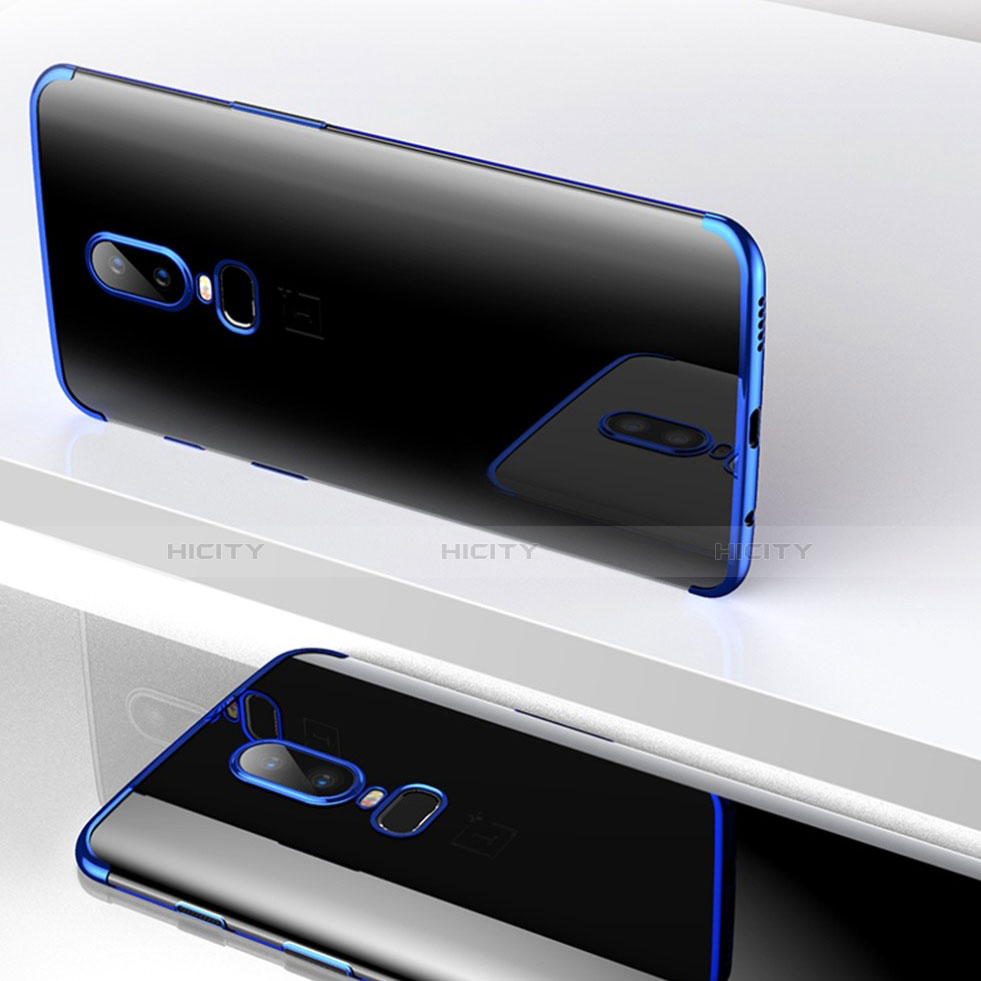 Funda Silicona Ultrafina Carcasa Transparente H04 para OnePlus 6