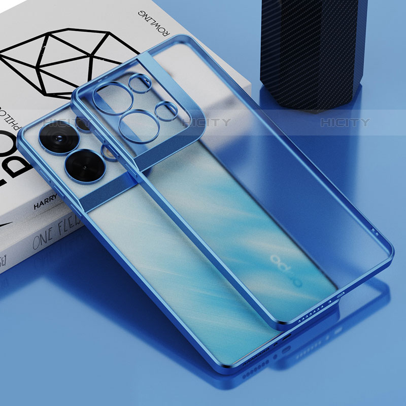 Funda Silicona Ultrafina Carcasa Transparente H04 para Oppo Reno8 Pro 5G