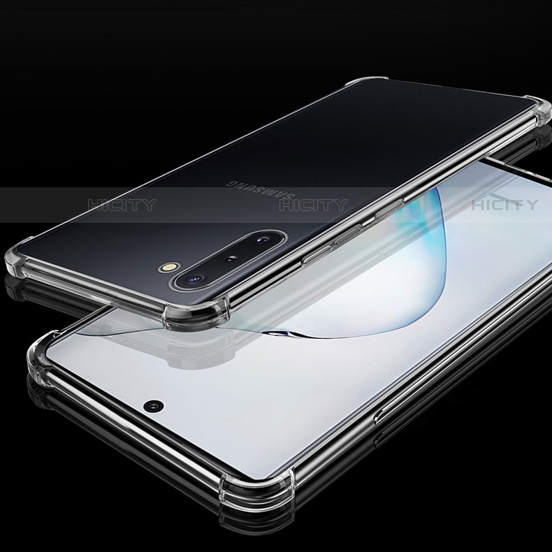 Funda Silicona Ultrafina Carcasa Transparente H04 para Samsung Galaxy Note 10 Plus Claro