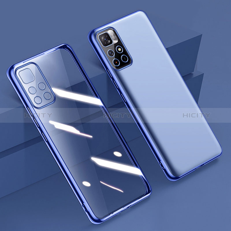 Funda Silicona Ultrafina Carcasa Transparente H04 para Xiaomi Poco M4 Pro 5G