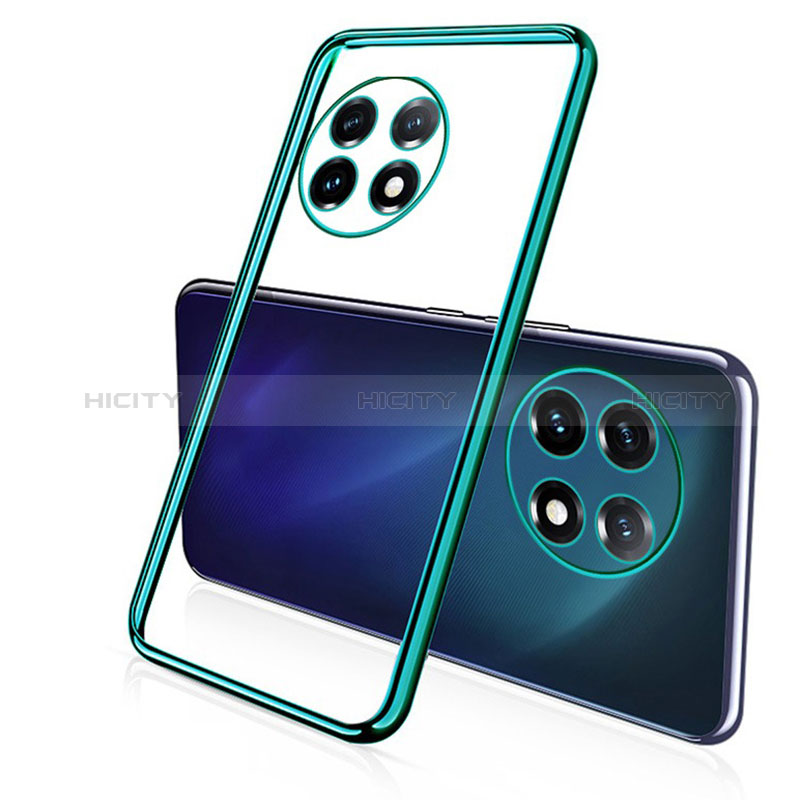 Funda Silicona Ultrafina Carcasa Transparente H05 para OnePlus 11R 5G Verde