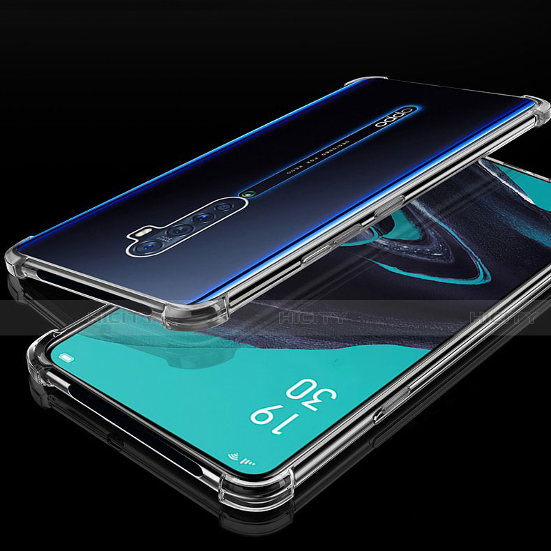 Funda Silicona Ultrafina Carcasa Transparente H05 para Oppo Reno2 Claro