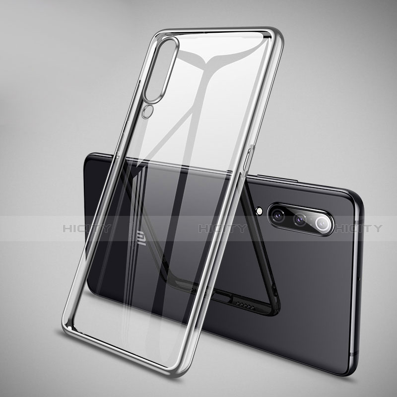 Funda Silicona Ultrafina Carcasa Transparente H05 para Xiaomi Mi 9 Lite Plata