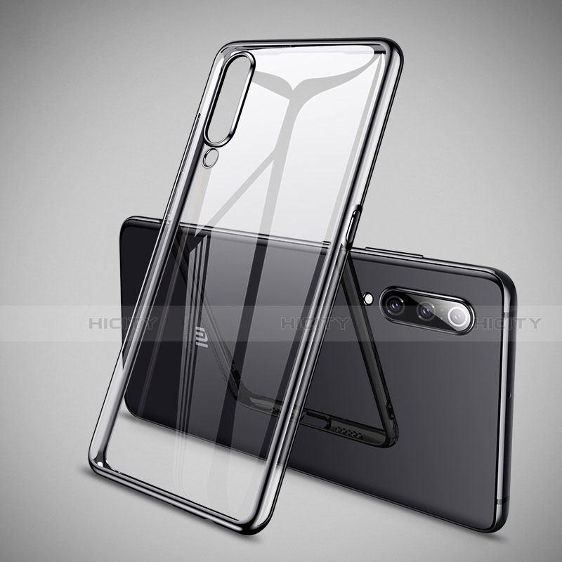 Funda Silicona Ultrafina Carcasa Transparente H05 para Xiaomi Mi A3 Lite Negro