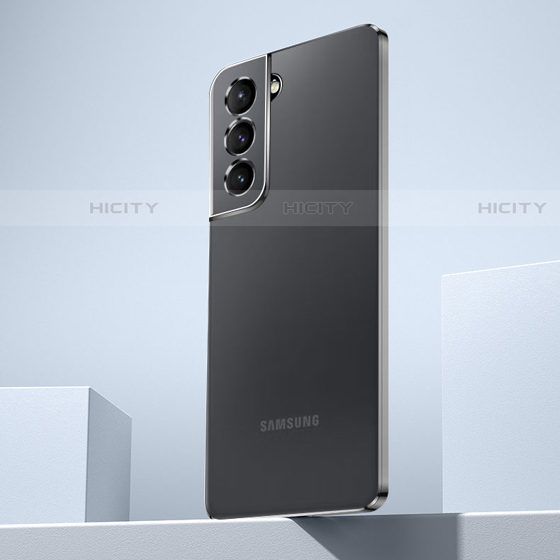 Funda Silicona Ultrafina Carcasa Transparente H07 para Samsung Galaxy S21 FE 5G Negro