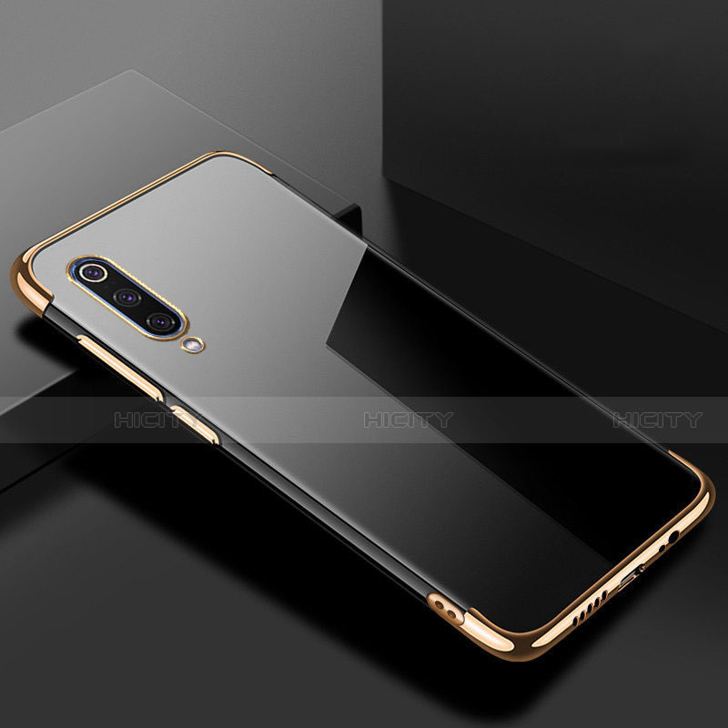 Funda Silicona Ultrafina Carcasa Transparente H08 para Xiaomi Mi 9 SE Oro